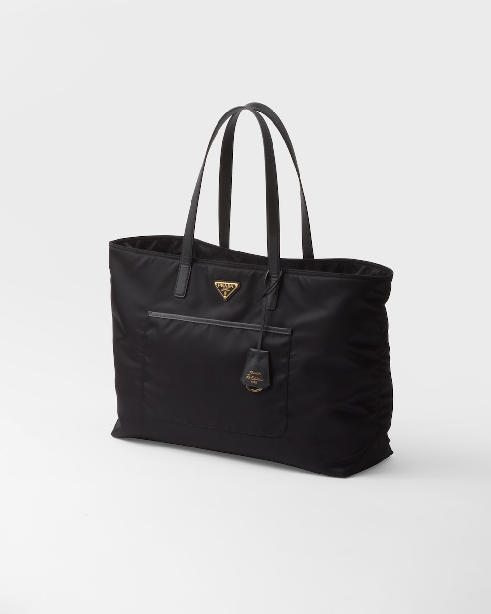 Prada Re-Edition 1978 Large Re-Nylon and Saffiano Leather Tote Bag - Image 2